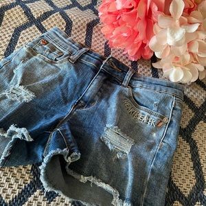 Girls Hudson denim shorts